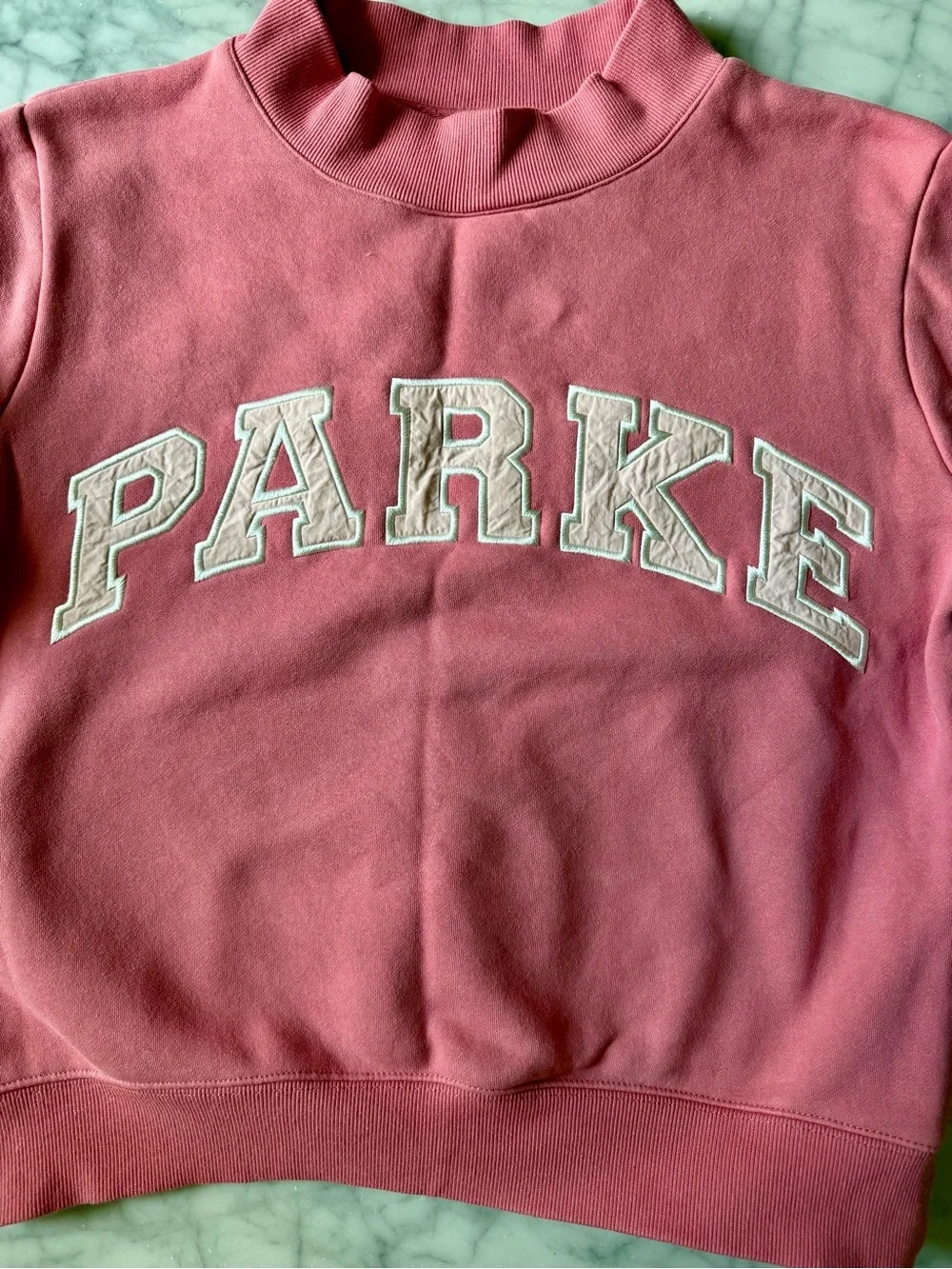 Pink Aid x Parke Like New Mockneck